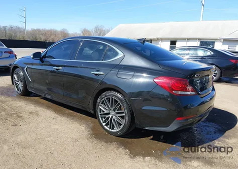 2019 Genesis G70 2.0T Advanced from USA, damaged, VIN KMTG64LA4KU043892